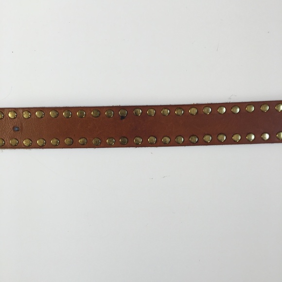 Vintage Boho Day-Lor Gold Metal Studded Belt M - Picture 6 of 6